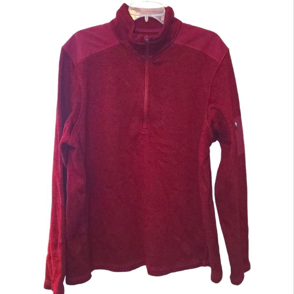 Eddie Bauer Quarter Zip Knit Pullover